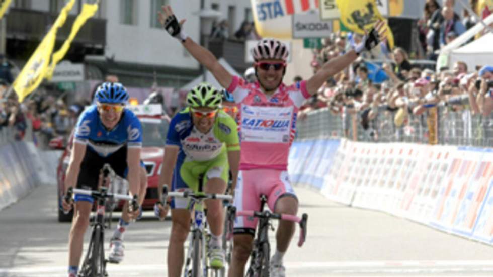 Tour d'Italie 2012 : Joaquim Rodriguez vainqueur en rose