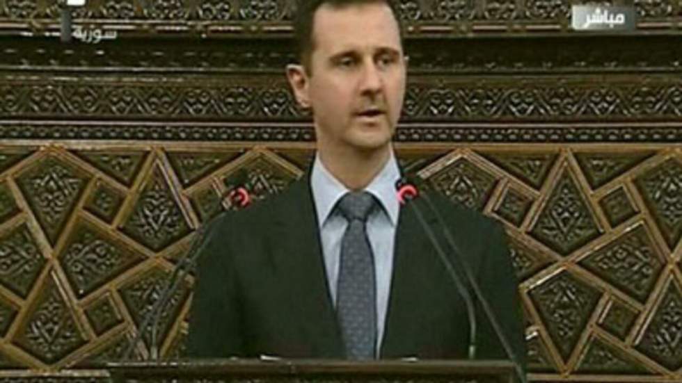 Pour Bachar al-Assad, la Syrie affronte une "guerre menée de l'étranger"