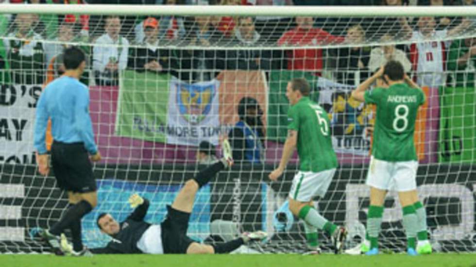 Euro-2012 : écrasés par l'Espagne, les Irlandais sont éliminés de la compétition