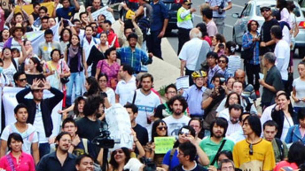 Le mouvement étudiant "Yo soy 132", poil à gratter de la campagne présidentielle