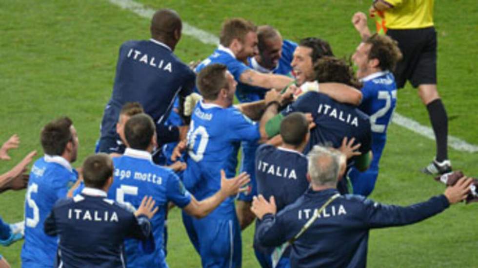 L'Italie bat l'Angleterre aux tirs au but