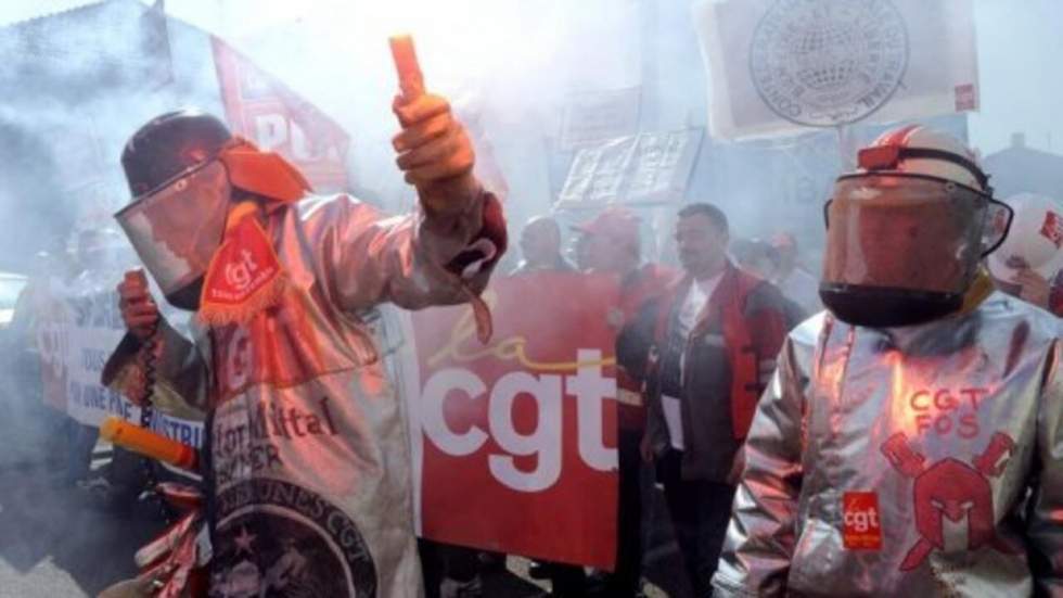 Les ouvriers d'ArcelorMittal bloquent l'usine de Florange