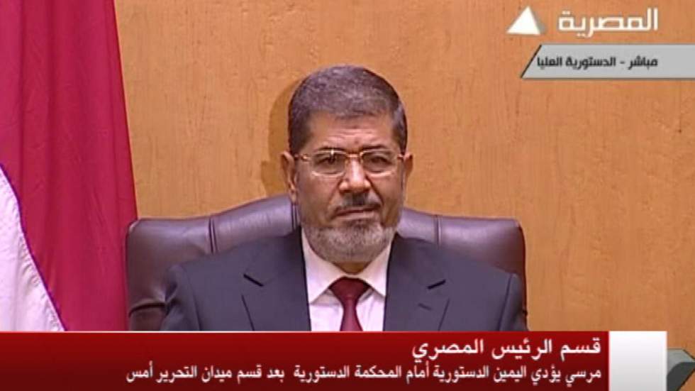 Liveblogging : revivez l'investiture de Mohamed Morsi