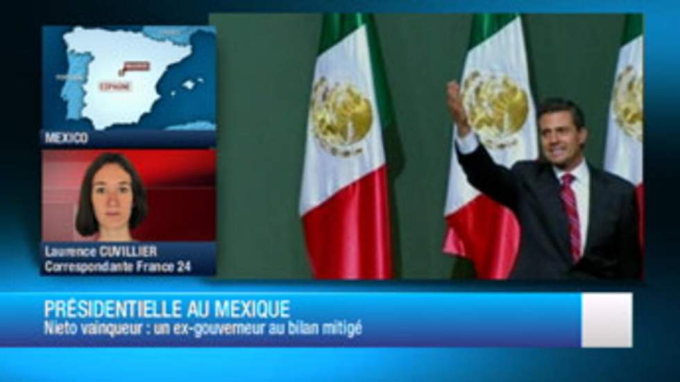 Le conservateur Peña Nieto remporte facilement l'élection présidentielle Le conservateur Peña Nieto remporte facilement l'élection présidentielle