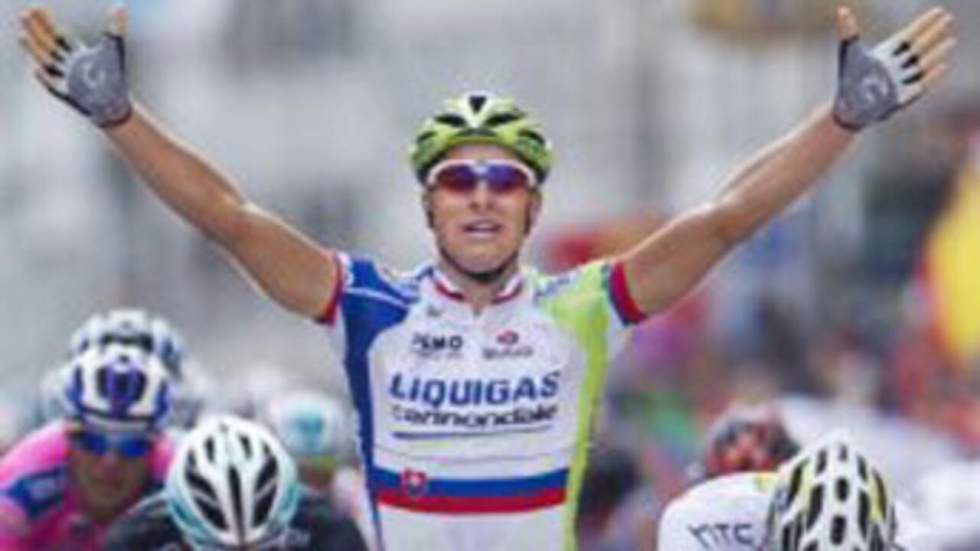 Le Slovaque Peter Sagan remporte sa deuxième victoire d'étape Le Slovaque Peter Sagan remporte sa deuxième victoire d'étape