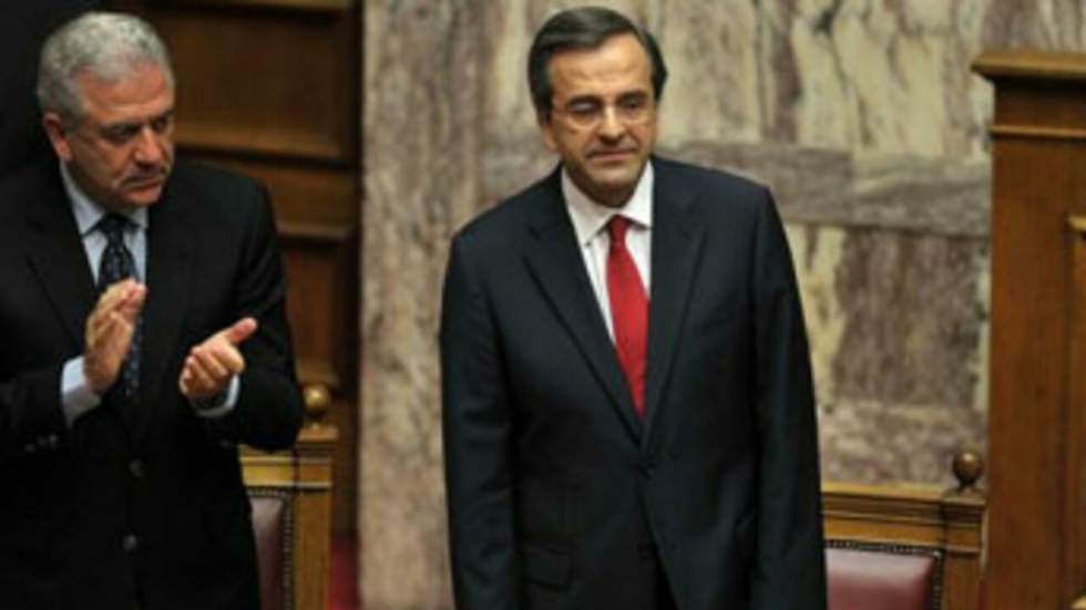 Le gouvernement Samaras obtient la confiance du Parlement Le gouvernement Samaras obtient la confiance du Parlement