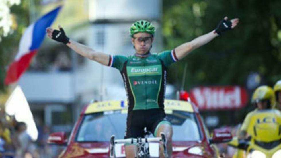 Dans les Pyrénées, le Français Thomas Voeckler s'empare de la 16e étape