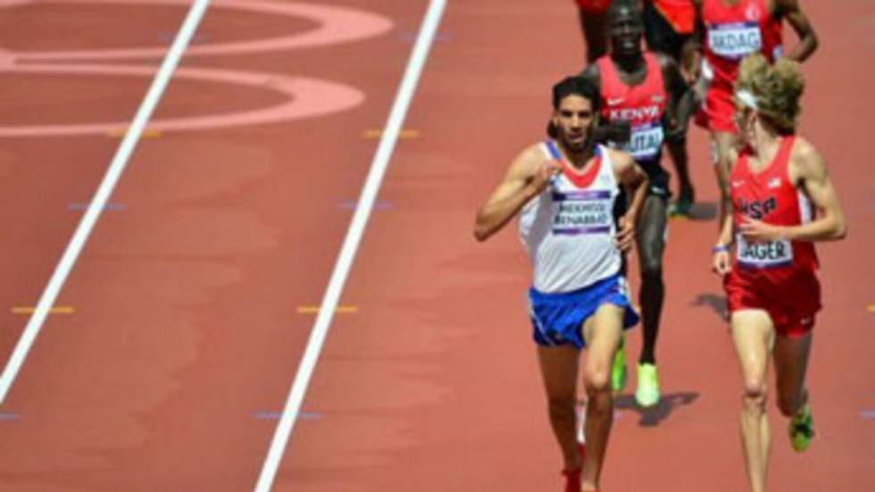 Médaille d'argent pour le Français Mahiedine Mekhissi sur 3000m steeple