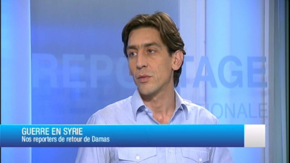 FRANCE 24 : de retour de Damas, notre envoyé spécial raconte un conflit à huis clos