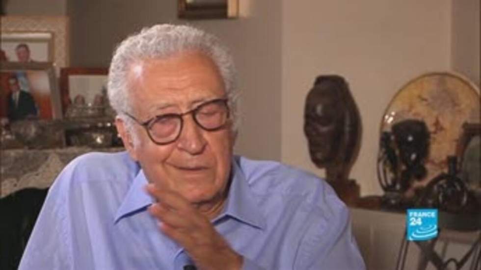 Lakhdar Brahimi évoque une "guerre civile" en Syrie, Damas s'insurge