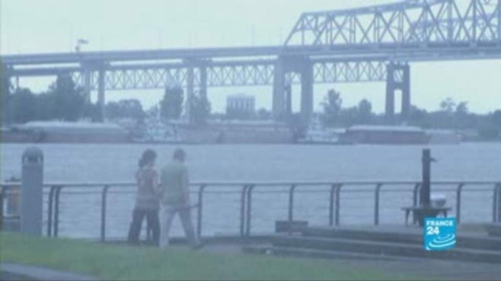 Sept ans après Katrina, l'ouragan Isaac touche les côtes de la Louisiane Sept ans après Katrina, l'ouragan Isaac touche les côtes de la Louisiane