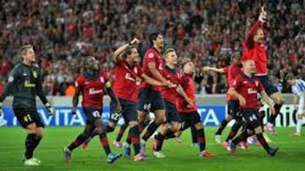 Lille arrache sa qualification pour la Ligue des champions