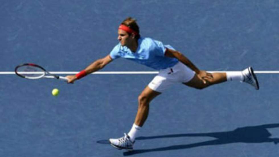 Roger Federer mord la poussière en quart de finale de l'US Open