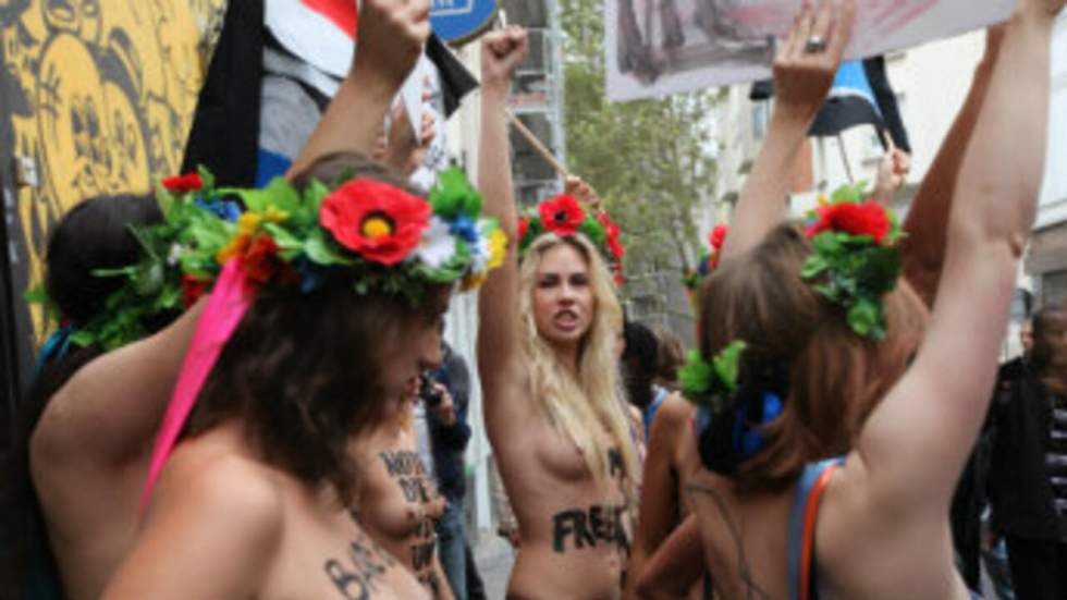 Femen : les militantes aux seins nus prônent un "nouveau féminisme"