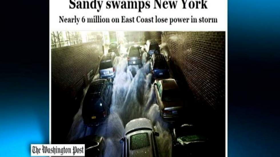 "Manhattan sous les flots"