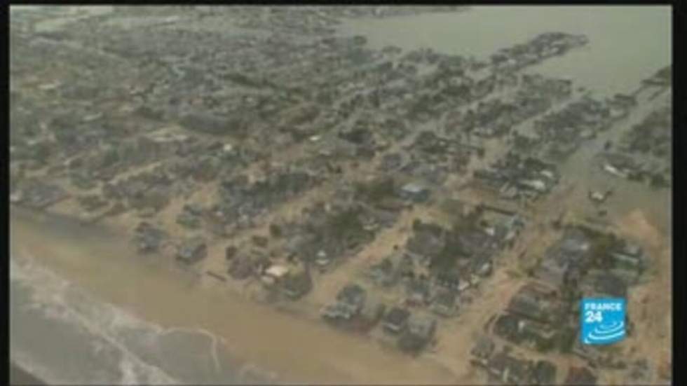 Après le passage de Sandy, la côte est des États-Unis se réveille groggy