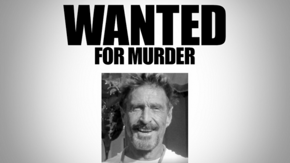 John McAfee, pionnier des antivirus, recherché pour homicide au Belize