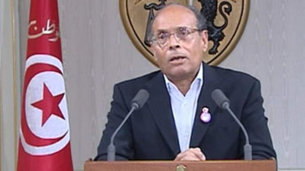 Le président Marzouki souhaite un changement de gouvernement
