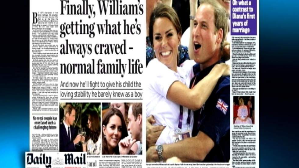 " Kate et William, une grossesse "normale" " " Kate et William, une grossesse "normale" "