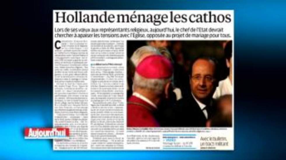 Hollande, les cathos et le mariage gay