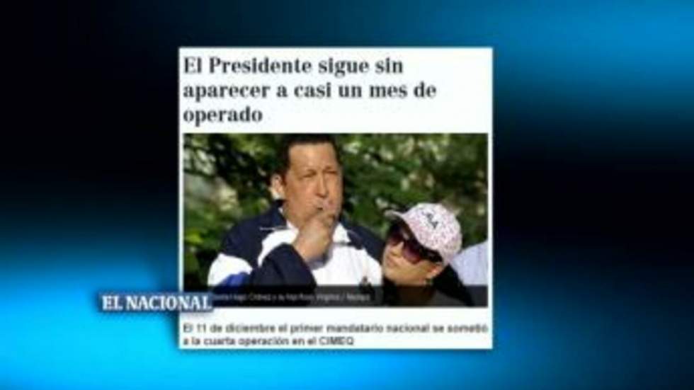 Chavez, un mois de rumeurs et d'incertitudes