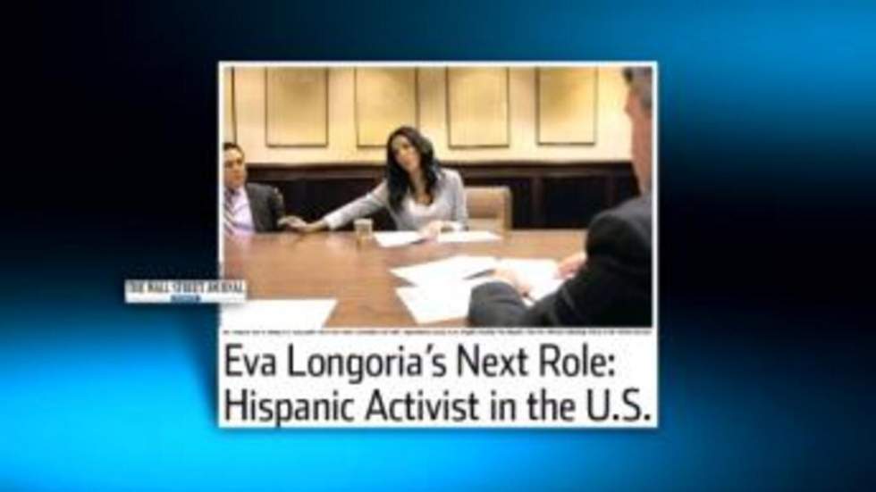 Eva Longoria, "desperate housewife" devenue activiste politique