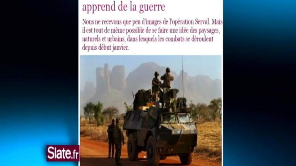 La guerre au Mali vue du ciel