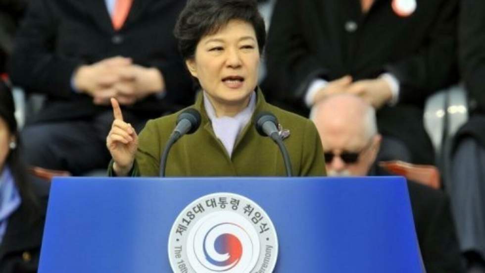 Park Geun-Hye investie présidente de la Corée du Sud