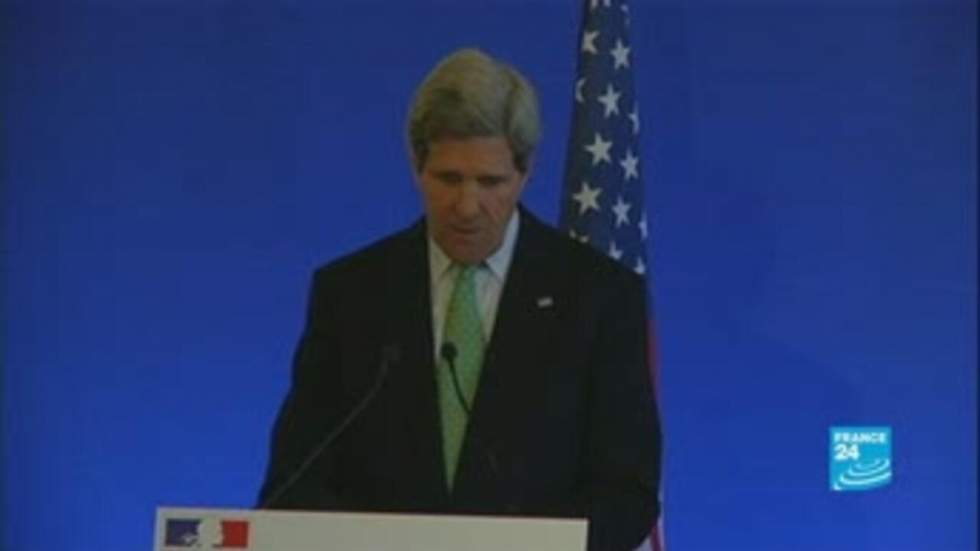 À Paris, John Kerry plaide pour l’accélération d’une transition politique en Syrie À Paris, John Kerry plaide pour l’accélération d’une transition politique en Syrie