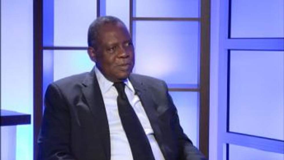 Issa Hayatou, président de la Confédération Africaine de Football