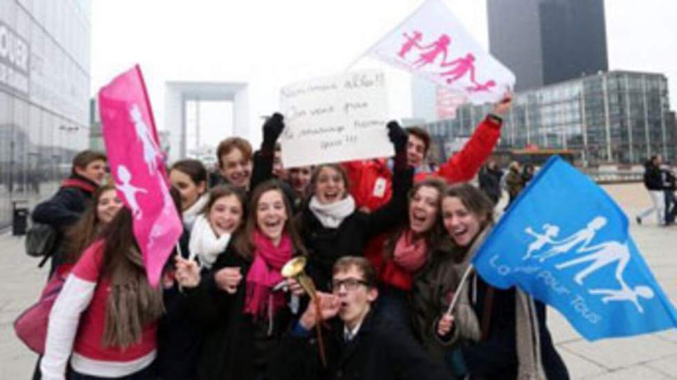 "La manif pour tous" : 1,4 million de participants selon les organisateurs