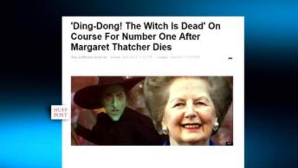 Chantons "The Witch is dead" pour célébrer la mort de Thatcher