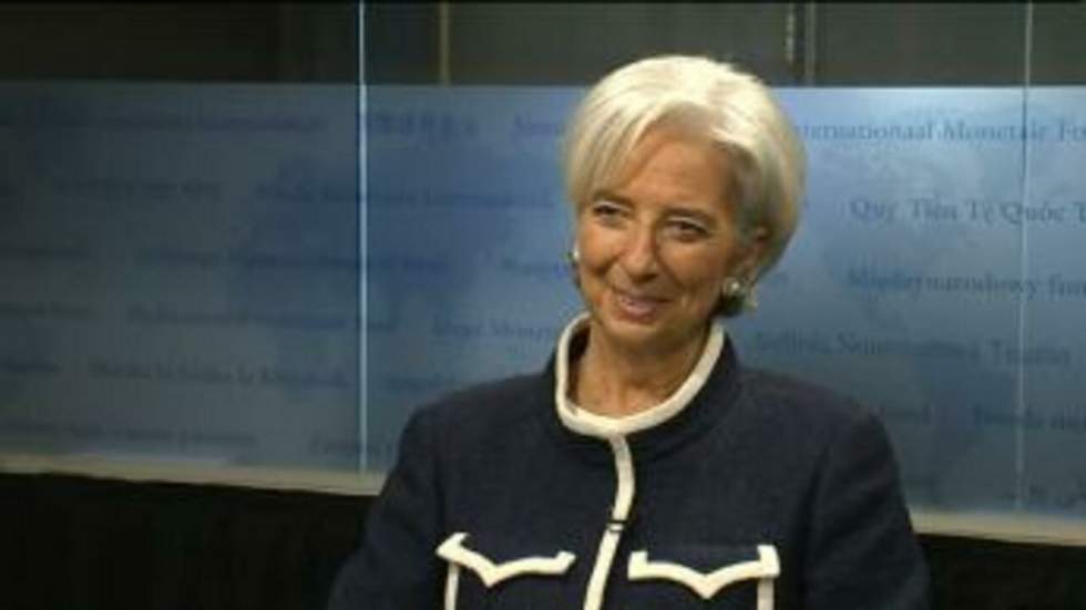 Christine Lagarde, directrice générale du FMI