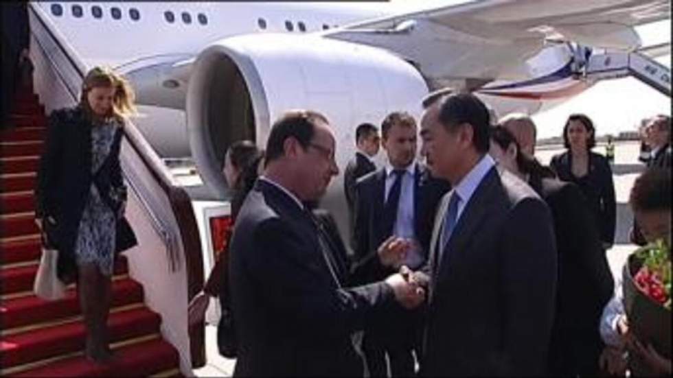 Première visite officielle de François Hollande en Chine