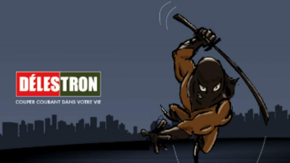 Délestron, l'anti super-héros ivoirien qui coupe le courant Délestron, l'anti super-héros ivoirien qui coupe le courant