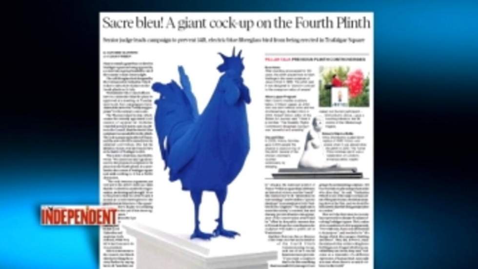 Un coq français à Trafalgar Square ?