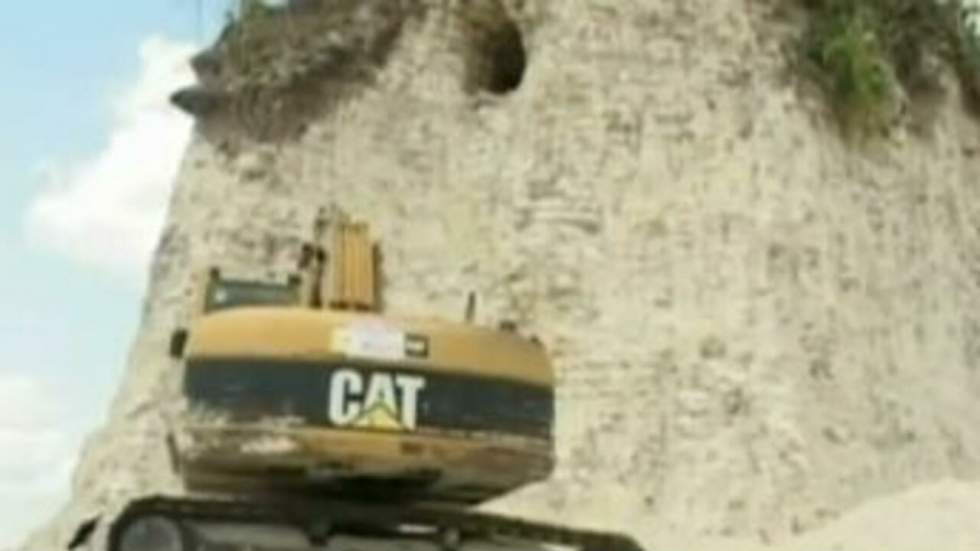 Au Belize, une pyramide maya victime des bulldozers