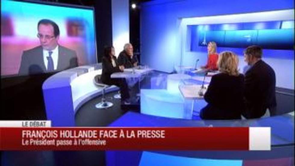 François Hollande face à la presse, le Président passe à l'offensive (partie 2) François Hollande face à la presse, le Président passe à l'offensive (partie 2)