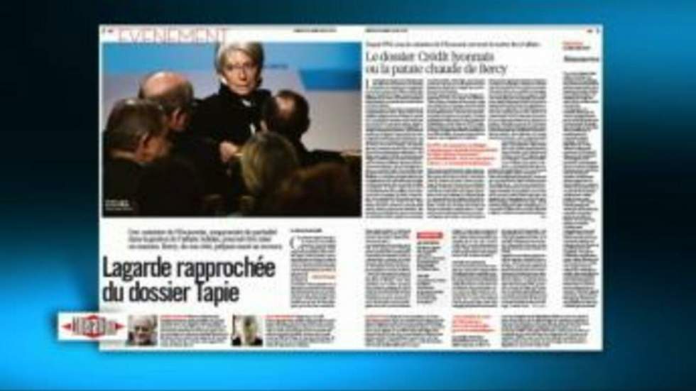 Christine Lagarde face aux méandres de l'affaire Tapie Christine Lagarde face aux méandres de l'affaire Tapie