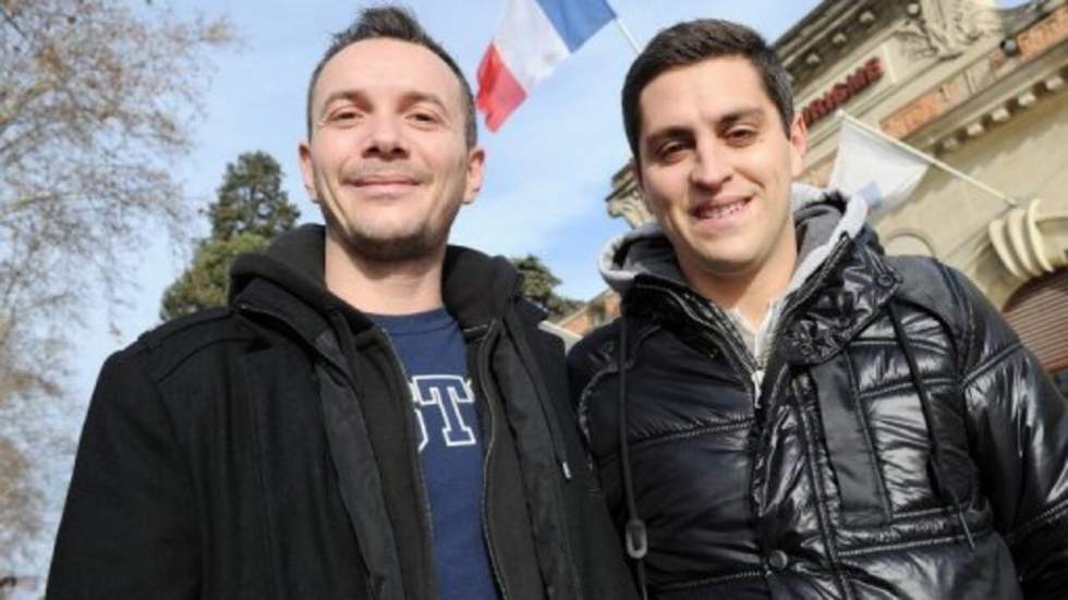 Vincent et Bruno, futurs premiers mariés gays de France