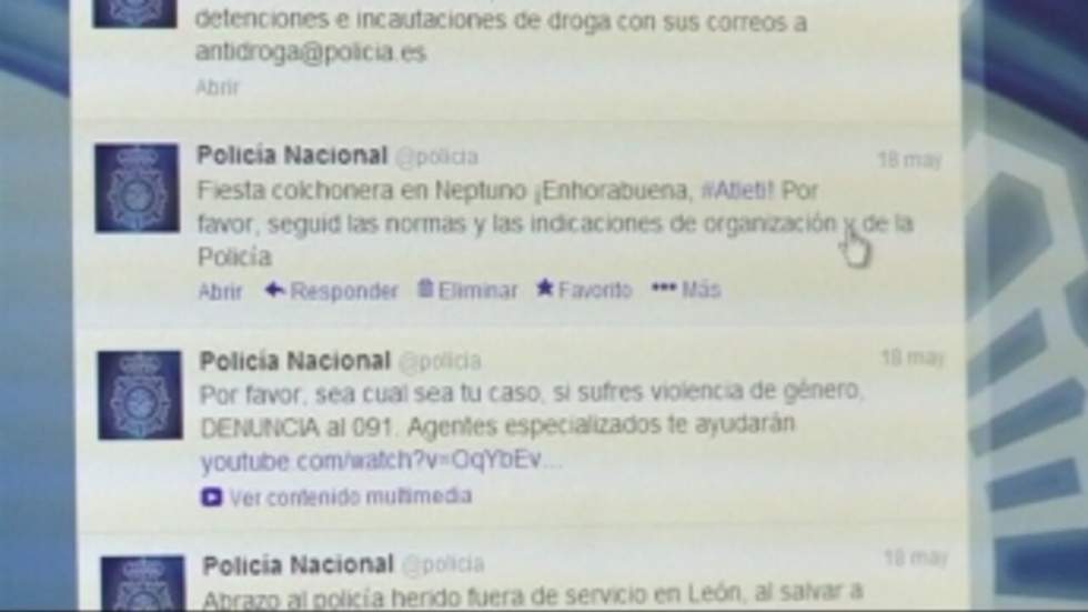 @Policia ou les tweets en képi @Policia ou les tweets en képi