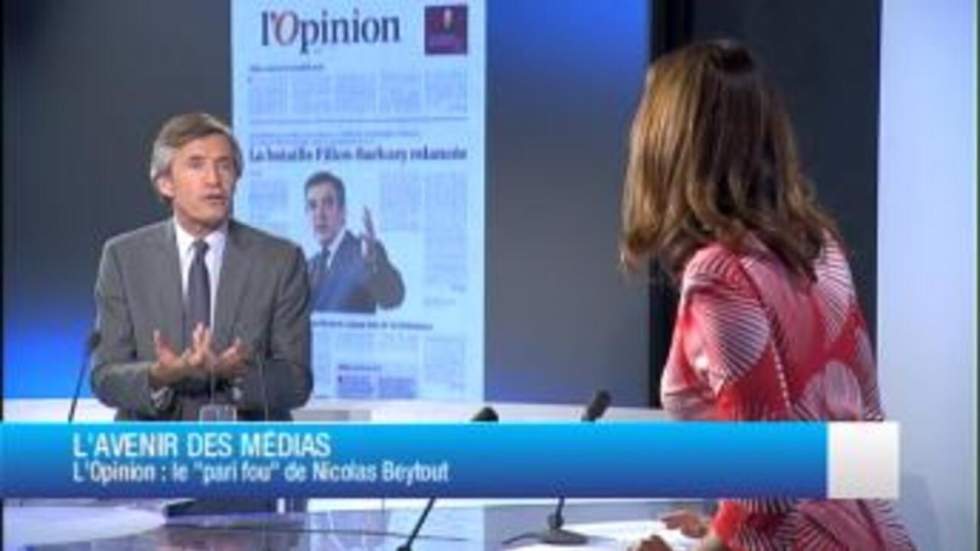 Nicolas Beytout, fondateur du quotidien "L'Opinion" Nicolas Beytout, fondateur du quotidien "L'Opinion"