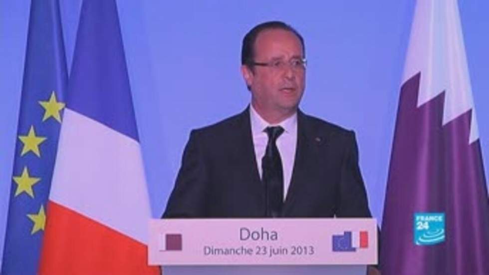 Hollande prône la "réciprocité" économique entre Doha et Paris