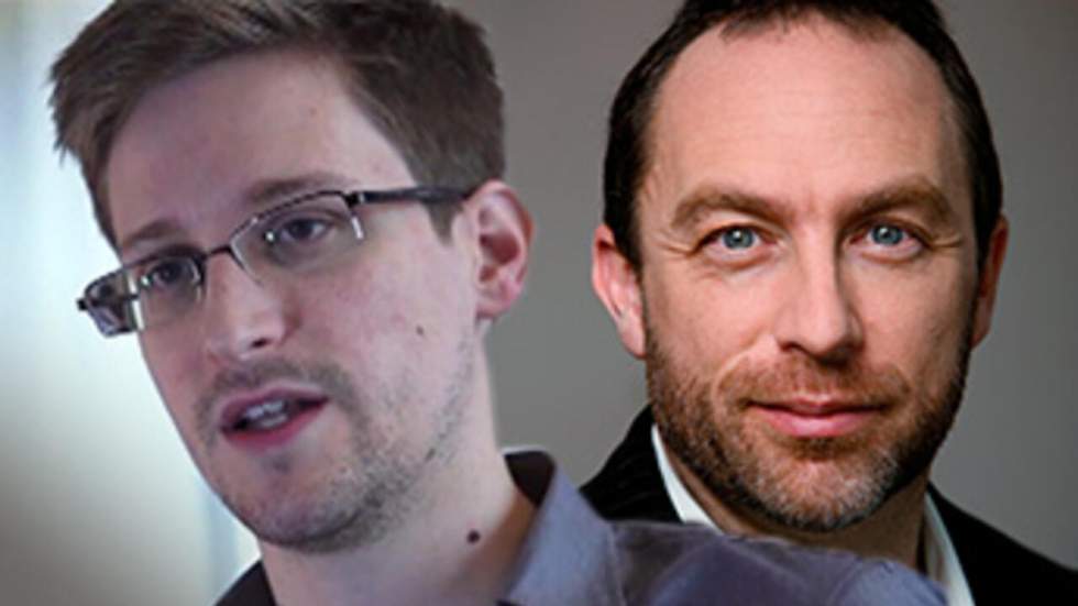 Le fondateur de Wikipédia sur les cyber-traces d'Edward Snowden