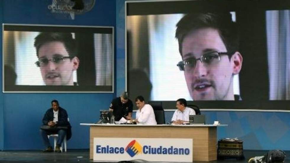 Joe Biden évoque le cas d'Edward Snowden avec Rafael Correa