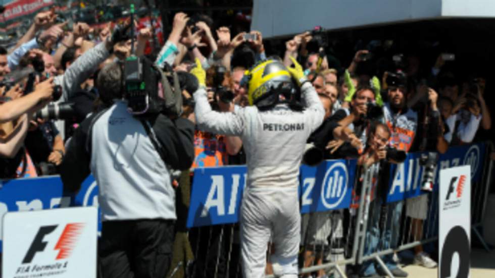 Nico Rosberg s'impose à Silverstone