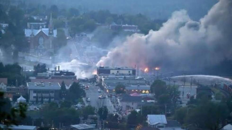 Explosion d'un train au Québec : les autorités redoutent un lourd bilan