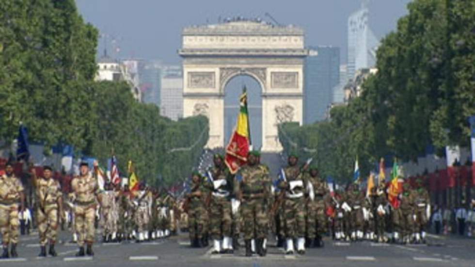 Les soldats engagés au Mali à l'honneur du défilé du 14 juillet