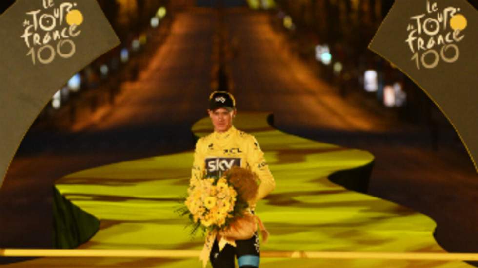 Christopher Froome, vainqueur du 100e Tour de France