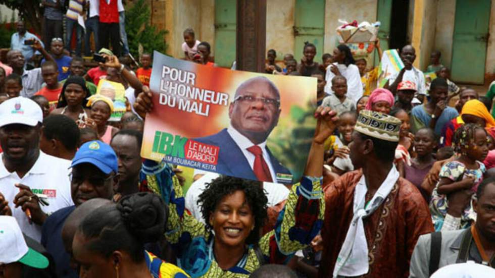 Présidentielle au Mali : Ibrahim Boubacar Keita "largement " en tête, selon des résultats partiels